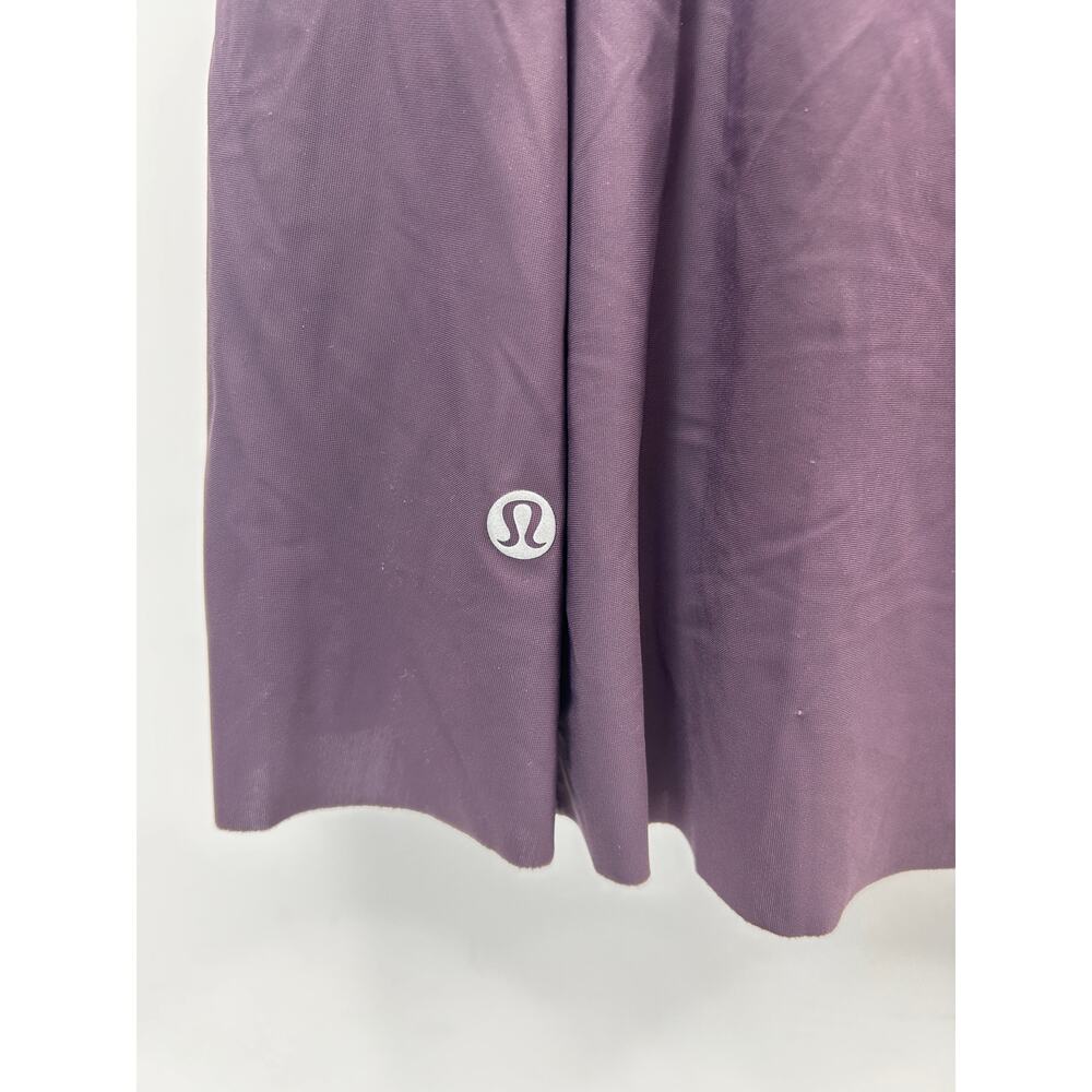 Lululemon Pace Rival Purple Skort Women 12 Tall Tennis Golf Shorts/Skirt - Picture 3 of 6